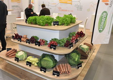 Produits exposés sur le stand Vilmorin-Mikado. 