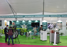 Stand du Centre Technique Interprofessionnel des Fruits et Légumes. 