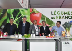 Stand Légumes de France. 