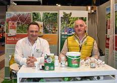 Eric Levraud et Guy de Villartay pour la société Haifa. 