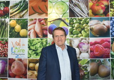 François Lafitte présent au SIVAL pour annoncer la création du AOPn Kiwi de France. 