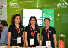 L’équipe d’Agri Wave a présenté son application de gestion d’entreprise