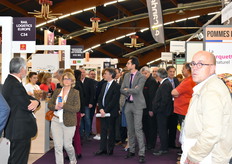 Beaucoup de monde dans les allées dés la fin de la première matinée