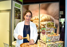 Stéphanie Eclancher de la société Cerno qui exposait pour la première fois au medFEL