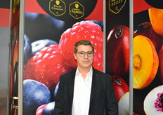 Nicolas Mouly du Groupe Royal venu présenter la nouvelle barquette « shaker »