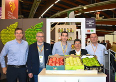 JMC Fruits, Mesfruits et Jouffruit, présents au salon du MedFEL 2022 pour présenter leur gamme de pommes dont la Golden Delicious