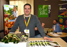 Emmanuel Eichner sur le stand Alterbio 