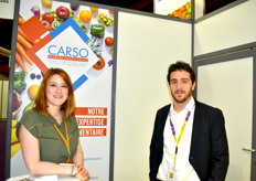 Clémentine Delanoë et Matthieu Chabbert du groupe Carso
