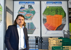 Xavier Eyquem sur le stand Gamma-Wopla