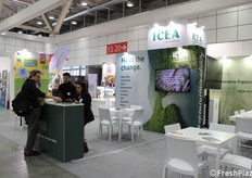 ICEA - Institute for Ethical and Environmental Certification a participé à la foire avec un espace institutionnel.