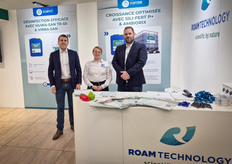 Mathieu Edmonds, Baptiste Bessette et Loren Louis, Roam Technology