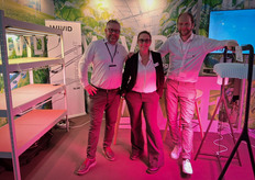 Wivid a récemment lancé ses lampes LED Cosmic à 4 canaux et a permis aux visiteurs de tester l'application pour la planification de la croissance, les tests et les mélanges