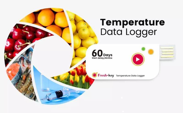 60-day Temperature and Humidity Data Logger
