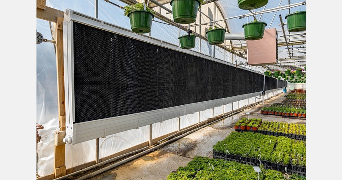 Le PadCooling avec panneaux d’évaporation en plastique