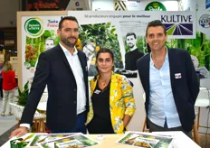L'équipe de Kultive, qui se lance pour 2023 dans la commercialisation de champignons de Paris 