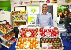 Le Vieux Pointet avec Laurent Tamisier, présente sa gamme de fruits 100 % bio dont la poire Qtee, la prune Lovita, la pomme Red Love, la grenade Big Ful et le Kaki Le Kakou