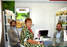 L'équipe de Koki, présente au salon du Fruit Attraction 2022