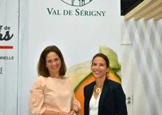 Isabelle Rodriguez et Sandra Bertellé sur le stand Val de Sérigny 