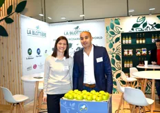 Camille Marques et Mohamed Chair de l'entreprise La Blottière