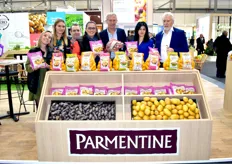 L'équipe de Parmentine a présenté toute sa gamme de pommes de terre à l'occasion du salon