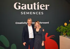Jacques Gautier et sa fille Jeanne Gautier de l'Entreprise Gautier Semences