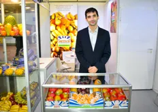 Steven Babin de la société Barnier venu présenter sa gamme de fruits exotiques 