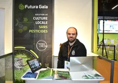 Cyril Hugon, représente la société novatrice Futura Gaïa, spécialisée dans les fermes verticales sous forme de cylindre