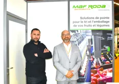 Jonathan Chivassa et Claude Sauvayre de la société Maf Roda à l'occasion du medFEL 2023