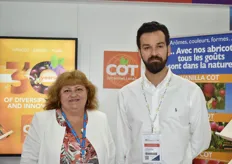 Marie-Laure Etève et Pascal Bassols de la société COT International 