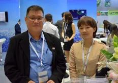 Lynnet Lin et Budiman Tandias d'APL/CMA CGM Groupe