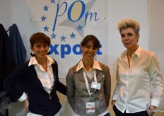 L'équipe de Champ'Pom export : Peggy Joubert, Sonia Akkari et Carole Delaître