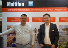 Ronald den Uil (Mprise agriware) et Pascal van Soest (Vostermans Ventilation) 