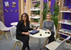 Nathalie Bonnet et Magali Dobaria ont présenté les produits du Domaine des Coteaux