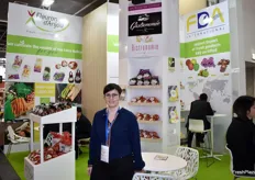 Stéphanie Moyou de la société Fleuron d'Anjou est venue présenter cette année l’ouverture de gammes aux signes de qualité, comme les asperges et la mâche en Zéro Résidu de Pesticides