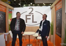 La société Fresh Forward Logistique (2FL) représentée dans la bonne humeur par Romuald Delaplace et Stéphane Odinet