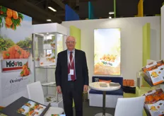 Giovanni Motti, président de la société Orziagri a présenté sa gamme de clémentines et d'oranges