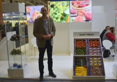 Aouina Mohamed, Directeur Général de la société Easy Fresh a présenté cette année une gamme de 6 variétés de courgettes et une autre de tomates