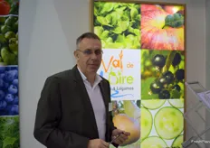 Hugues Decrombecque de Val de Loire Fruits & Légumes, a promu les légumes de la région