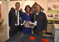 Benoît Janny et Céline Kuentz de Janny MT avec Alberto Allende de l'entreprise chilienne Compagnia Commercial Rihue Lida