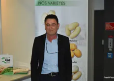 Alain Roudaut de l'entreprise LSA a présenté différentes variétés de pommes de terre