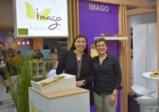 Mélanie Sinotte et Audrey Leclerq de la société Imago, producteurs bio