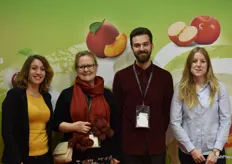 Aurélie Ferrieux, Laurence Maillard, Pascal Bassols et Joséphine Bonnet de Regal'In/Agro Sélections Fruits