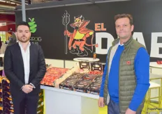 Anthony Marroig et Frédéric Taverne ont présenté les fruits à noyau espagnols « El Chupito »