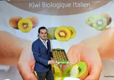 Philipp Breitenberger (Kiwiny) a présenté le kiwi biologique italien 