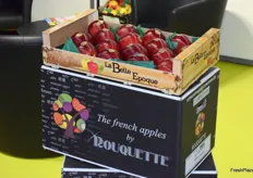 Les produits du Groupe Rouquette, avec entre autres les pommes de leur marque « La Belle Époque »