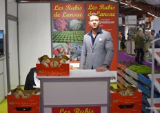 Maxime Mannoni de la société "Les Rubis de Lansac" présente à l'occasion du MedFEL ses salades et ses melons origines France, disponibles de mai à octobre