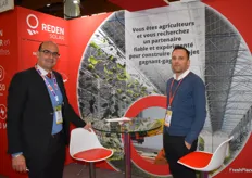 Christophe Matta et Alban Gauthier, tous deux chefs de projets photovoltaïques au sein de la société Reden Solar