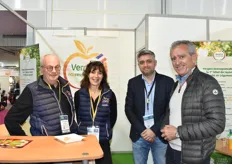 Vincent Guérin, Sandrine Gaborieau et Pierre Venteau présents lors du SIVAL sur le stand Vergers écoresponsables.