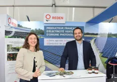 Marie-Charlotte Dumas et Matthias Compoint, chefs de projets photovoltaïque chez Reden. 