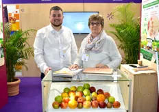 Daniel Brusby et Patricia Reip de la société Fruit for Industry ont présenté leur plateforme au salon du Fruit Logistica 2022
